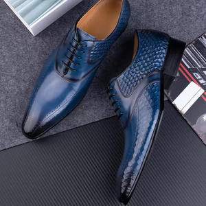 รองเท้าออกซ์ฟอร์ดคลาสสิกสำหรับผู้ชายแบบเพิ่มความสูง รองเท้าแต่งงานทรงหัวแหลมแฟชั่นสำหรับผู้ชาย รองเท้าหนังแบบทางการและรองเท้าอ็อกซ์ฟอร์ดสำหรับผู้ชาย - Product Image 5