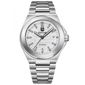 Reloj Mecánico Automático al por Mayor para Hombre, Esfera Verde de Panal de Abeja, Luminoso, Resistente al Agua, Informal de Negocios, con Calendario - Product Image 6