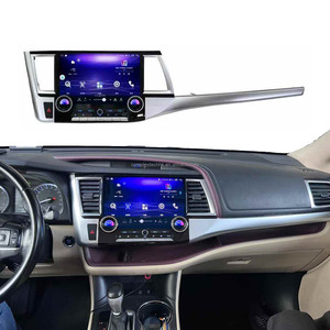 Autoradio GPS Android 13 avec écran tactile 12,6 pouces, CarPlay, pour Toyota Highlander 2015-2021 - Product Image 1