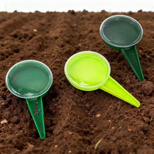 เครื่องหว่านเมล็ดพลาสติก 5 แถว ปรับได้ สำหรับสวน สีเขียวเข้ม สีเขียวผลไม้ - Product Image 5