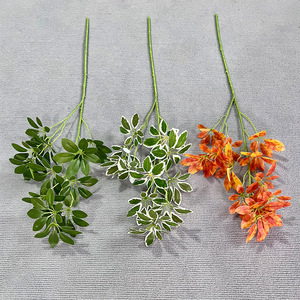 Rama Artificial de Schefflera Arboricola de 30cm-100cm, Decoración para Bodas, Arreglo de Plantas Verdes - Product Image 2