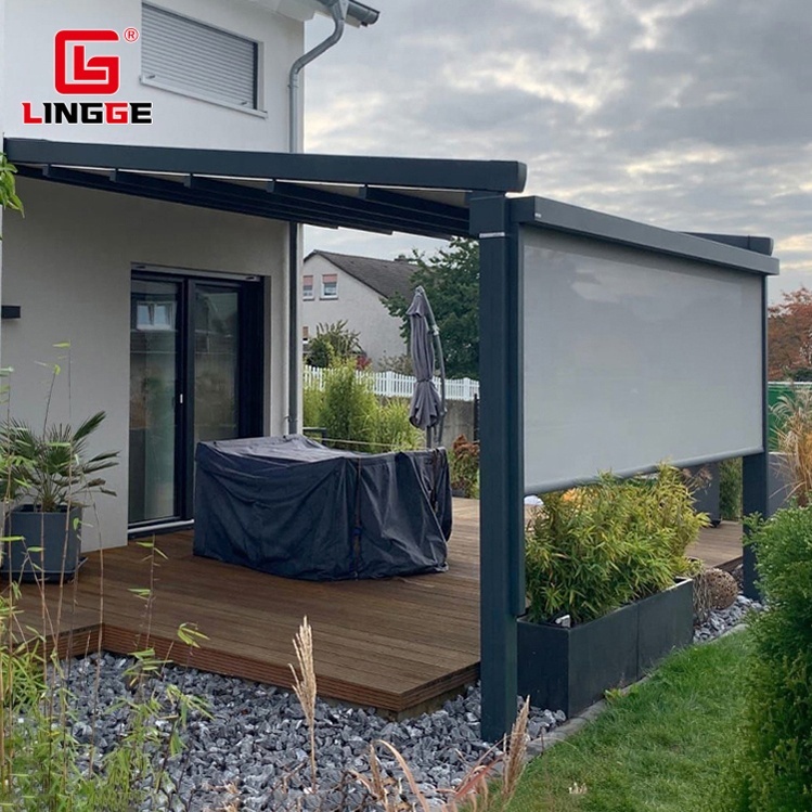 Outdoor Restaurant Modern Patio Gazebo Sunshade