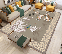 Toptan 3D Özel Baskılı Geometrik Desenli Polyester Banyo Paspası, Yıkanabilir ve Kaymaz, Ev, Yatak Odası, Araba Kullanımı İçin