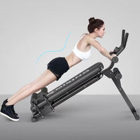 Máquina de Ejercicios Abdominales Plegable al por Mayor, Equipo de Gimnasio Multifuncional, Banco Ajustable para Abdominales, Accesorios de Fitness para el Hogar