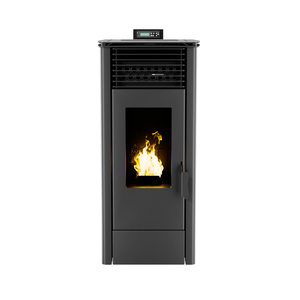 Stufa a <span class=keywords><strong>Pellet</strong></span> di Legno PANSEE PK-100 Moderna con Telecomando, Design Indipendente - Product Image 4