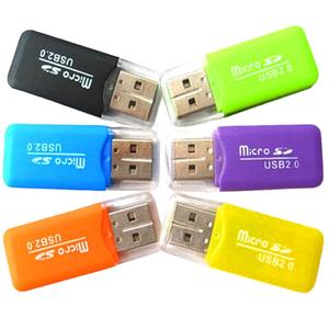 Venta directa de fábrica de lectores de tarjetas fáciles de usar, lector de tarjetas de memoria TF para teléfonos móviles, mini lector de tarjetas, lector de tarjetas de memoria USB 2.0 - Product Image 3