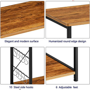 Échantillon gratuit : Chariot de service de cuisine en métal, support <span class=keywords><strong>pour</strong></span> <span class=keywords><strong>micro</strong></span>-ondes, étagère, îlot gain de place <span class=keywords><strong>pour</strong></span> la maison, mobilier de cuisine <span class=keywords><strong>pas</strong></span> <span class=keywords><strong>cher</strong></span> de Chine - Product Image 2