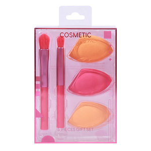 <span class=keywords><strong>Kit</strong></span> de caja mágica de belleza, juego de esponja de licuadora sin látex triangular suave, aplicación de maquillaje Facial, almohadilla de pestaña de cepillo de polvo de hojaldre mágico - Product Image 3