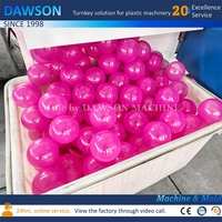 Machine de soufflage par extrusion à trois têtes pour la production de balles en plastique pour piscines à balles et jouets pour enfants