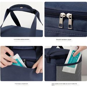 New Portable <b>Lunch</b> Bag Food Thermal <b>Box</b> Durable Waterproof Office Cooler Lunchbox <b>Insulated</b> Case - Product Image 4