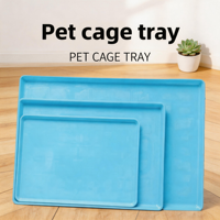 Bac de sol en plastique non toxique pour cage à oiseaux, grand format, pour perroquets et ménagères, avec fonction de récupération des excréments