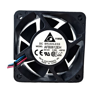 Ventilateur axial de toit Delta AFB0612EH-ABF00 électrique 6800 tr/min personnalisable à lames <span class=keywords><strong>en</strong></span> plastique autoportant 38,35 CFM pour ferme 12V 0,48A DC - Product Image 2