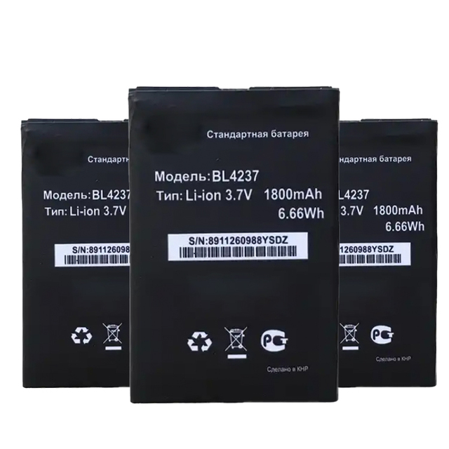 Gb/t 18287 2013 Mobile Phone Battery Smartphone Battery Li-ion Spice Mobile Battery for Fly BL4237