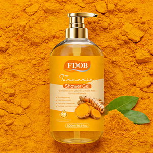 Gel douche parfumé au curcuma, fabrication OEM, vente <span class=keywords><strong>en</strong></span> gros de produits finis - Product Image 2