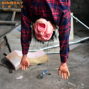 Accessoire pour pièces transparent, thème <span class=keywords><strong>horreur</strong></span>-climatiseur suspendu, installation de maison hanté - Product Image 4