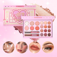 Julystar Set Rias Profesional Mudah Dipakai Natural Shimmer Shinny Matte Tahan Lama Palet Eyeshadow 20 Warna
