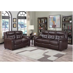 Sofá Seccional Moderno de Cuero de Alta Calidad, Superventas, para Sala de Estar, Marca Frank - Product Image 2