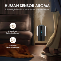 Diffuseur d'arômes intelligent CNUS Scent Plug 3, fonctionnement silencieux, sans eau, commande par application, pour la maison et l'hôtel
