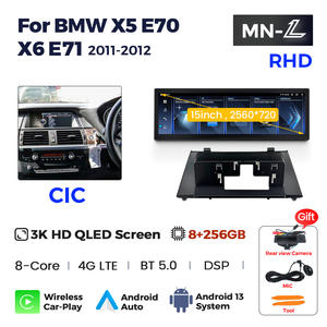 Écran tactile d'autoradio Android MEKEDE de 15 pouces pour BMW X5 E70 X6 E71 - Product Image 3