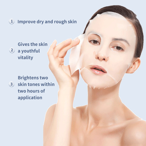 มาส์กหน้าออร์แกนิคไฮเดรตไวท์เทนนิ่งสำหรับทุกสภาพผิว (แบรนด์ส่วนตัว) - Product Image 3