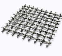 Grillage en acier inoxydable serti pour concasseur de pierres, crible vibrant, exploitation minière, carrière, usage intensif, taille personnalisée