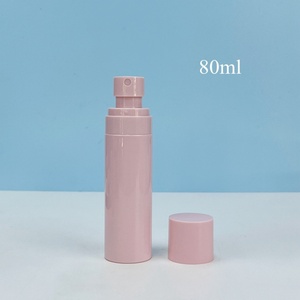 60ml 80ml 100ml 120ml Plastic Empty Skincare Toner Packaging Custom Logo Shiny <b>Pink</b> Hair Body Face Fine Mist Spray Bottles - Product Image 3