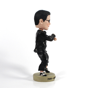 Nhựa Thời Trang Tùy Chỉnh Gangnam Phong Cách Hàn Quốc Ca Sĩ Phsy Nhảy Bobblehead - Product Image 4