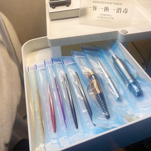 Bolsas resellables desechables OEM para decoración de uñas de 57x130 mm, bolsas de esterilización para herramientas de belleza - Product Image 2
