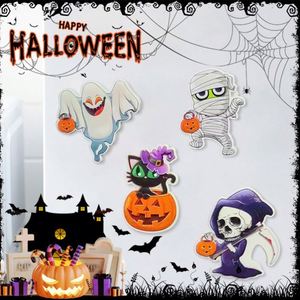Décorations de fête d'Halloween : Citrouilles, feuilles d'érable, aimants souples pour réfrigérateur sur le thème d'Halloween et de l'automne - Product Image 5