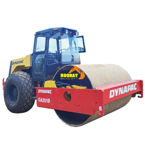 Small Vibratory Single Drum <b>Road</b> <b>Roller</b> Dynapac CC21 CA25D CA251D CA30D CA301D 2020 Model Cummins Engine 113KW 9750KG 25KN <b>Used</b> - Product Image 3