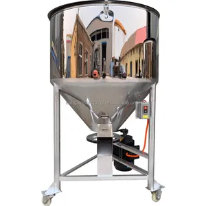 Stainless Steel Grain Seed flour Particle Granular Color Mixing Machine Bucket Feed Mixer
