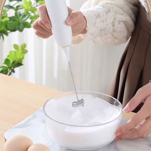 เครื่องตีฟองนมสีขาวแบบพกพา สแตนเลสไร้สาย สำหรับโปรโมชั่น ขายดี - Product Image 4