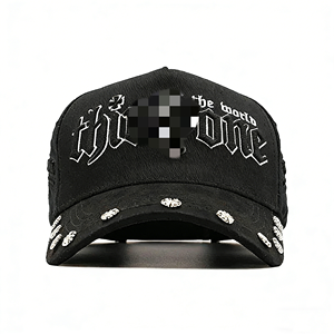 OEM/ODM Original PRESALE X Lil Baby WHAM Topi Bisbol Bordir Personal 5 Panel Terstruktur Barbas Hats G5 - Product Image 4