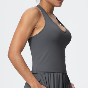Nuovo Set Yoga da <span class=keywords><strong>Donna</strong></span> 3 Pezzi, Alta Elasticità, Morbido, Traspirante, Asciugatura Rapida, <span class=keywords><strong>Aderente</strong></span>, Completo Sportivo per Corsa, Palestra, Allenamento, Yoga - Product Image 3