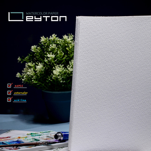 Papier à peinture aquarelle pressé à chaud 300g 100% coton <span class=keywords><strong>Leyton</strong></span> LD4358 4K 54*38cm Taille Sans blanchiment 10 feuilles/paquet - Product Image 3