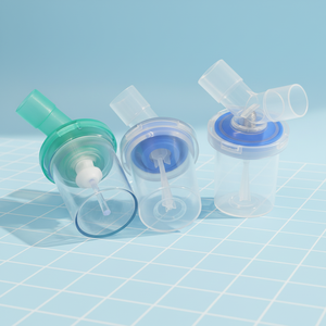 Cawan Penangkap Air Steril Bahan PVC Sekali Pakai Hidrofobik untuk Perangkat Pernapasan Anestesi - Product Image 2