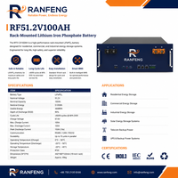 Wasserdichte IP67 Marine LiFePO4 Lithium-Batterie 48V/72V/96V 400Ah Energiesystem 5 Jahre Garantie Liyue Batterie für Elektroboote