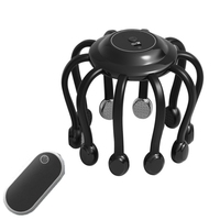 Masseur de tête anti-stress, 20 griffes, configuration multi-nœuds vibrants, 5 modes, Bluetooth, autres articles ménagers