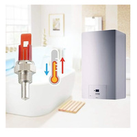 JYX 10K 3950 MF58 Thermistance NTC étanche en acier inoxydable Capteur de température pour chaudière murale à gaz