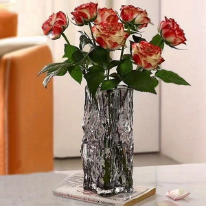 Hot Selling Fashion New Design Exquisite Plant Hydroponic <strong>Vase</strong> Desktop Flower Hotel Crystal Glass <strong>Vase</strong> - Product Image 2