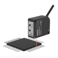 Capteur de déplacement linéaire AKUSENSE MLD33-30, micromètre, réflexion diffuse, diode laser rouge, protection IP67, sortie 4-20mA/0-10V