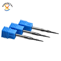 Vente en gros de fraise CNC conique à nez sphérique mèche de gravure revêtue de 8mm/6mm de diamètre de tige pour machine à graver utilisation en aciérie