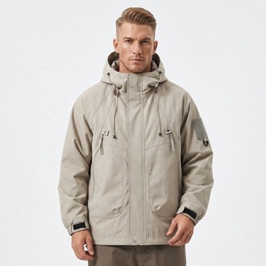 <span class=keywords><strong>Veste</strong></span> coupe-vent et imperméable pour <span class=keywords><strong>homme</strong></span> et femme, <span class=keywords><strong>veste</strong></span> de sport décontractée à capuche, <span class=keywords><strong>veste</strong></span> de randonnée légère pour le printemps et l'automne - Product Image 1