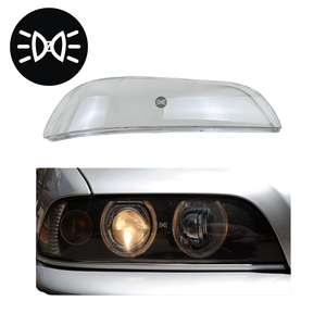 ZWENJIN para <span class=keywords><strong>BMW</strong></span> Serie 5 E39 520 <span class=keywords><strong>525</strong></span> 528 530 2000 2001 <span class=keywords><strong>2002</strong></span> 2003 Cubierta de Faro, Carcasa de Faro, Lente Transparente, Pantalla de Faro - Product Image 5