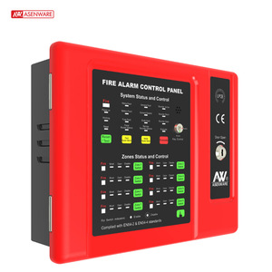 Panel de alarma convencional de 4 zonas y 8 zonas, sistema de seguridad de sistema de control de incendios, Metal y plástico - Product Image 4