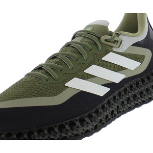 Scarpe da uomo Adidas 4Dfwd 2 Colore: verde oliva/nero 100% autentiche - Product Image 3