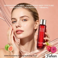 Natuurlijke Biologische Fruit Verstevigende Hydraterende Gezichts Toner Tremella Dragon Pitaya Litchi Guava Extracten Gist Hydraterende Frisse Liftende