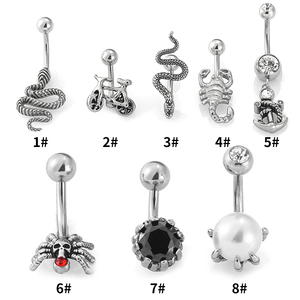 YW 316L anelli <span class=keywords><strong>ombelico</strong></span> in acciaio inox - Product Image 1