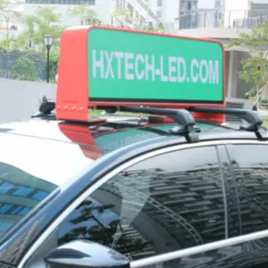 P2.5HD Taxi led display advertising waterproof 4G high quality full color Customized Outdoor digital taxi top led screen