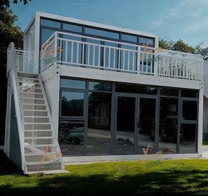 Luxury 20 Foot Mobile Container Home 2 Bedroom Modular Prefab House Steel Supermarket Apartment Tiny Living Home Office Gym <strong>Hall</strong> - Product Image 6